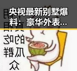 央视最新别墅爆料:豪华外表背藏哪些秘密?